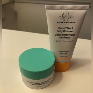 Drunk Elephant Beste Jelly Cleanser and Protini Polypeptide Cream
